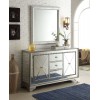 Arron 59" Mirrored Cabinet with Mirror