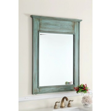 Distressed Blue Mirror (Abbeville)