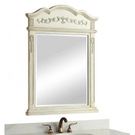Benson Antique White Mirror